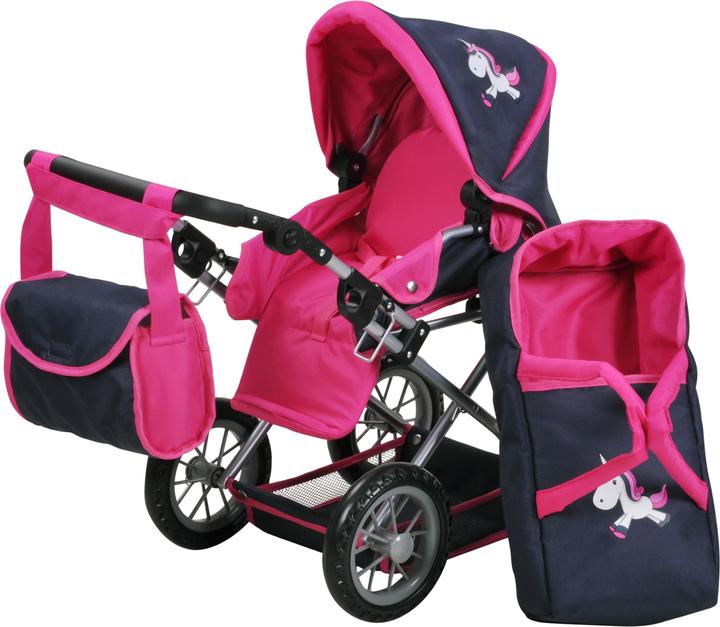 Immagine prodotto Knorrtoys Puppenwagen Ruby - "UMA.Das Einhorn" blue