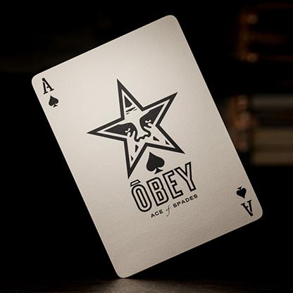 Actual product image Theory11 Obey Edition Playing Cards (English)