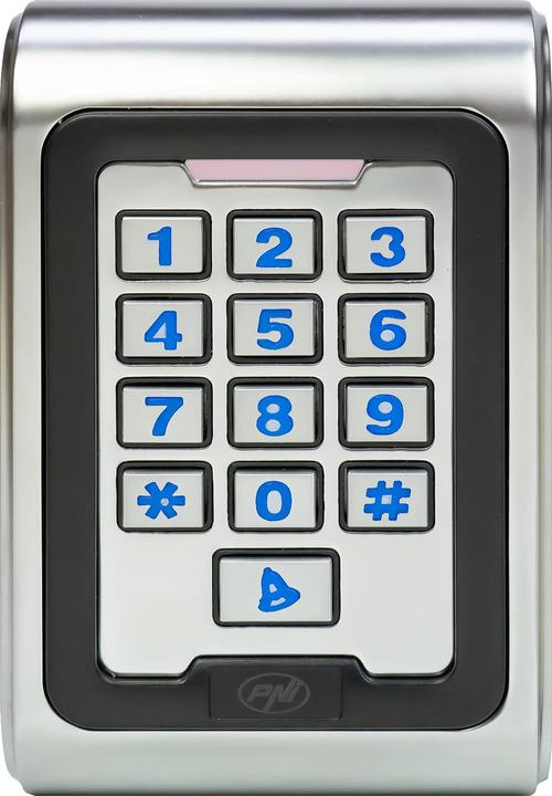 Actual product image PNI Access control keypad DK220, stand-alone, outdoor and indoor, IP65, with 2 relays (Electronic numerical code)