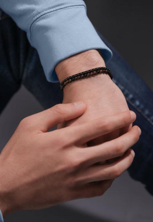 Produktbild Police Double Impact Armband (19 cm, Edelstahl)