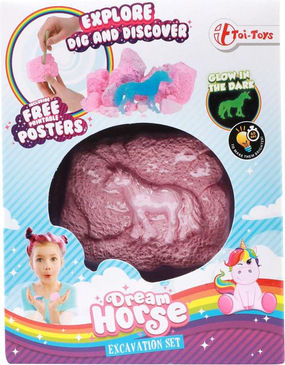 Image du produit Toi-Toys Kit d'excavation Licorne Glow in the Dark