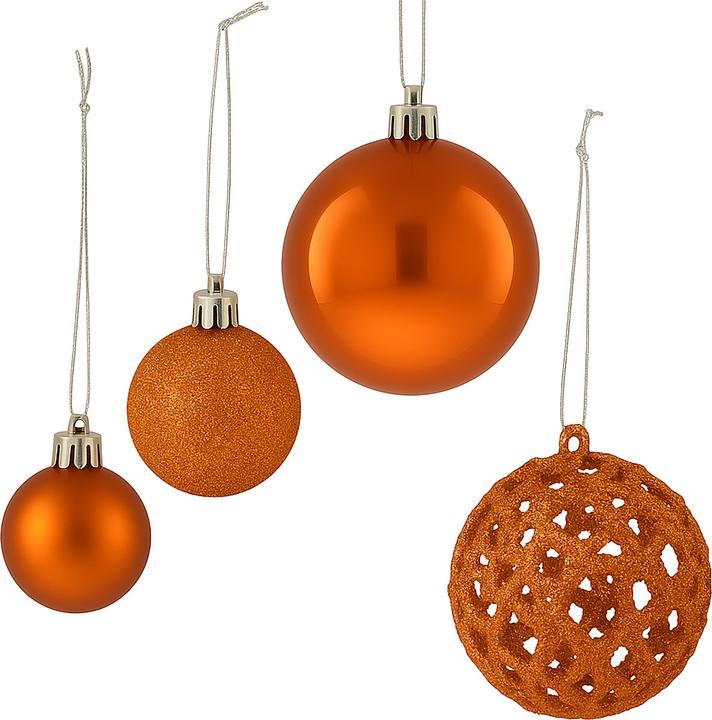 Actual product image Relaxdays christmas baubles (50 -part)