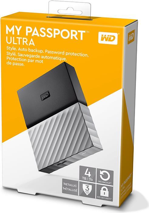 Actual product image WD My Passport Ultra (4 TB)