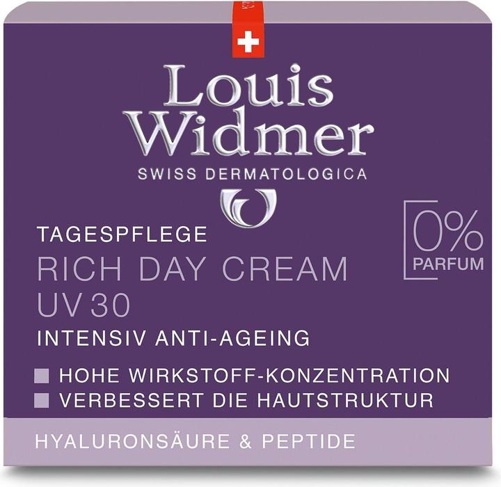 Actual product image Louis Widmer Rich Day Cream UV 30 (50 ml, Day cream, SPF 30)