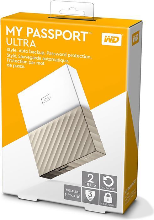 Actual product image WD My Passport Ultra (2 TB)