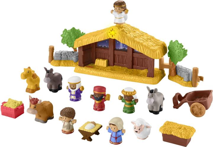 Produktbild Fisher-Price Little People Weihnachtskrippe