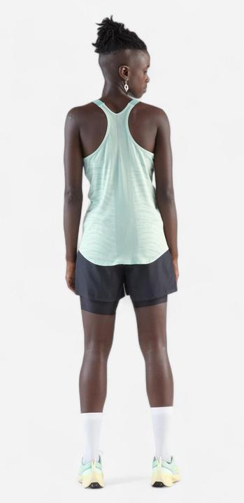 Produktbild Kiprun Run 500 women's running tank top with built-in bra - green (XS)