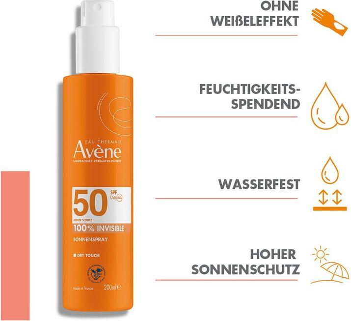 Immagine prodotto Avène Sonnenspray (Spray solare, SPF 50, 200 ml)