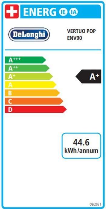 Energy Label De'Longhi Nespresso Vertuo Pop (NESPRESSO Vertuo)