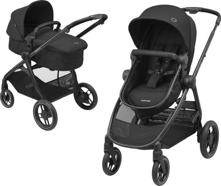 Actual product image Maxi-Cosi Zelia 3 Essential Black (Black Frame & Black Leather)