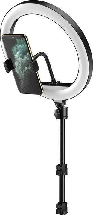 Image du produit Apexel Tripode/anneau lumineux APL-FL10JJ14Y (noir) (Lampe à tige)