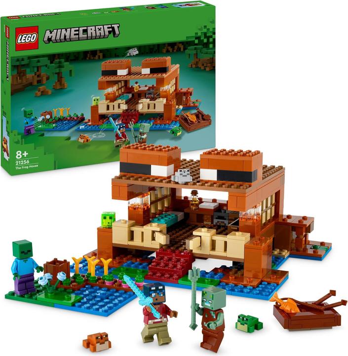 Productafbeelding LEGO 21256 Het kikkerhuis (21256, LEGO Minecraft)