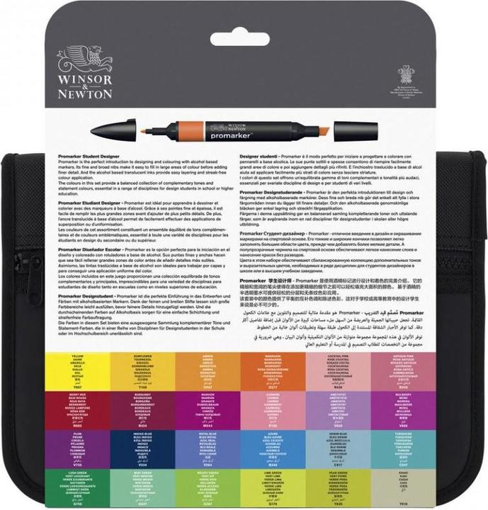 Image du produit Winsor & Newton Promarker (Noir, 24 x)