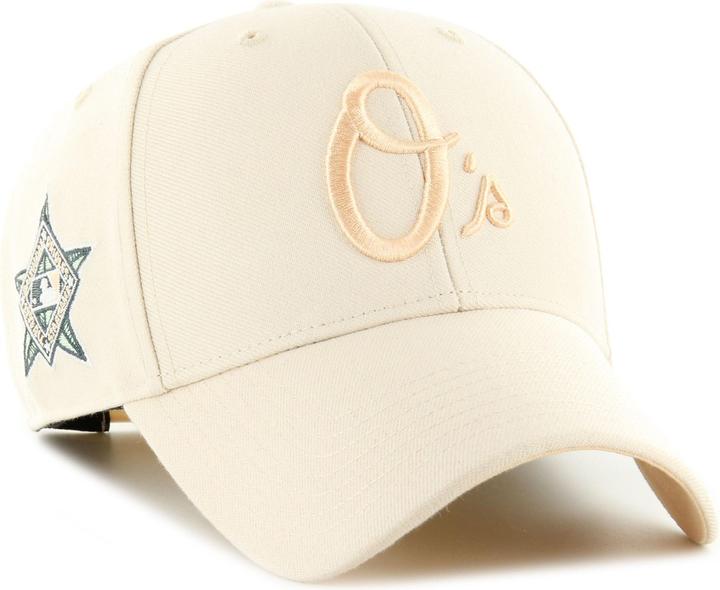 Actual product image 47 Brand Snapback Cap - SURE SHOT Baltimore Orioles natural