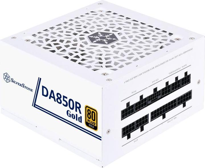 Actual product image Silverstone SST-DA850R-GMA-WWW - 80 PLUS Gold 850W ATX 3.0 & PCIe 5.0 Fully Modular Power Supply, wh (850 W)