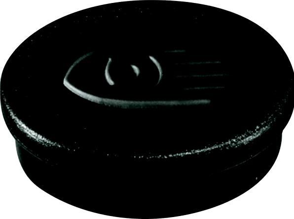 Image du produit Legamaster Aimants adhésifs 20mm noir (10 x)