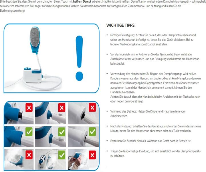 Image du produit Livington SteamTouch