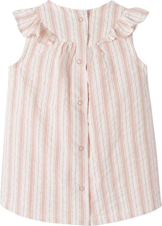 Produktbild Vertbaudet Baby Kleid aus gestreiftem Seersucker (68)