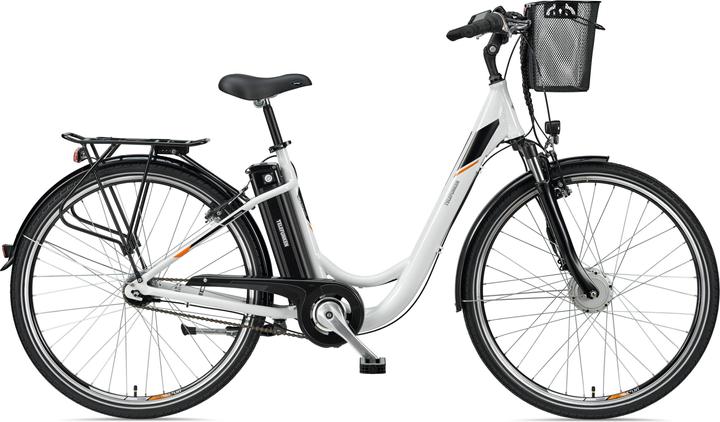 Actual product image Telefunken Multitalent RC840, City E-Bike, Motor power 250 W, Wheel size 28 ", Warranty 24 month(s), White (48 cm)
