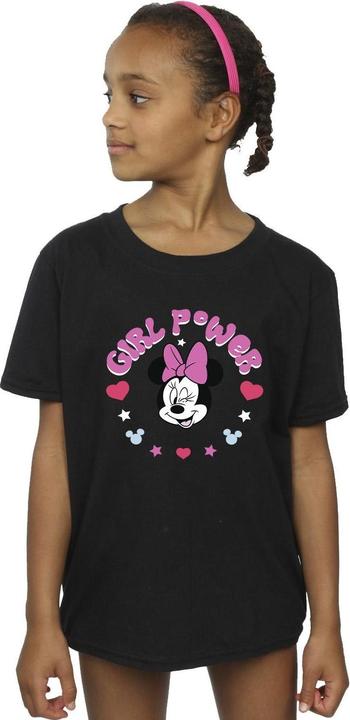 Immagine prodotto Disney Minnie Mouse Girl Power Maglietta Ragazze (140, 146)