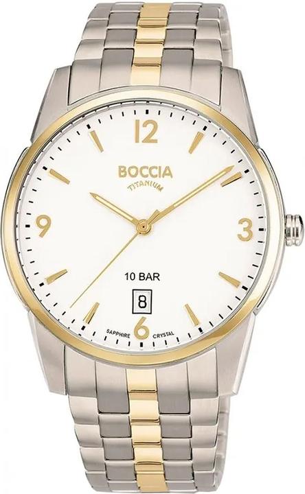 Produktbild Boccia 3632-03 Herrenuhr Titanium 40mm 10ATM (Analoguhr, 40 mm)