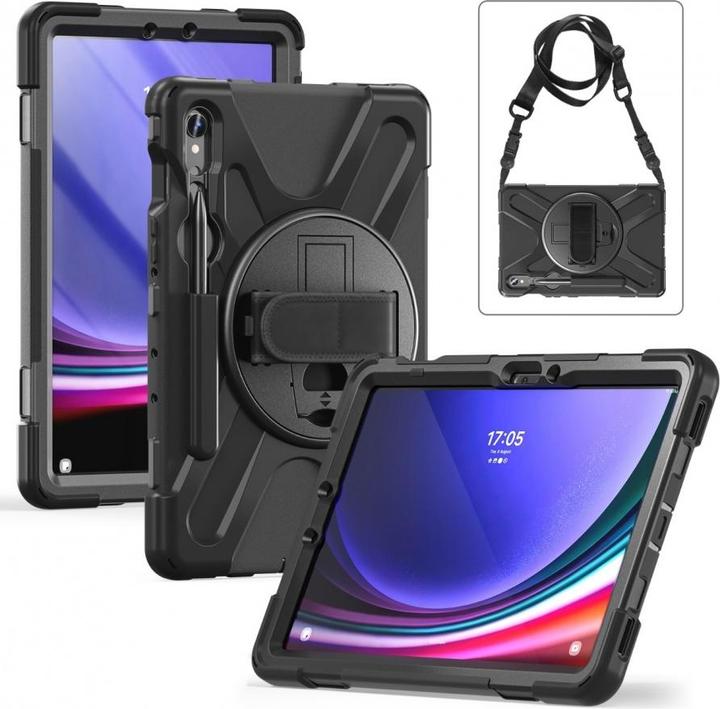 Produktbild Insmat 652-1294 tablet case (10.9") Cover Black (Galaxy Tab S9 FE)