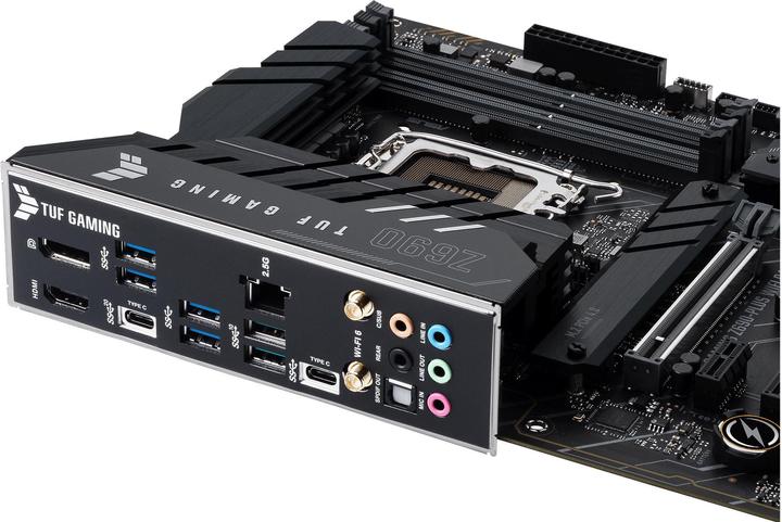 Image du produit ASUS TUF Gaming Z690-Plus Wifi (LGA 1700, Intel Z690 (DDR4), ATX)