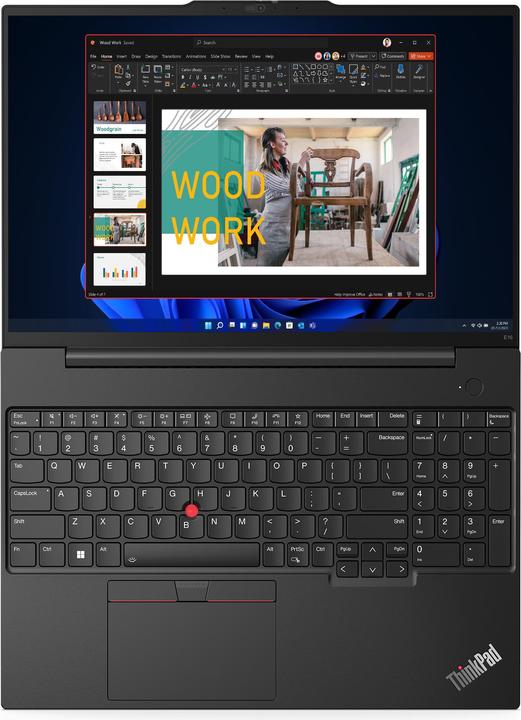 Actual product image Lenovo ThinkPad E16 Gen 1 (16", Intel Core i5-1335U, 16 GB, 512 GB, CH)
