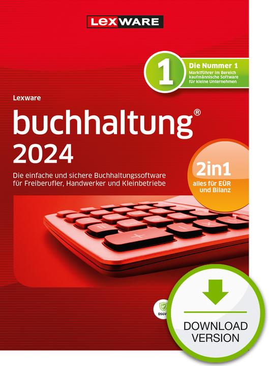 Produktbild Lexware ESD buchhaltung 2024 ABO Version (1 User, unbegrenzt)