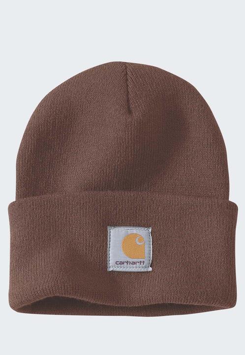 Actual product image Carhartt Knitted hat with turn-up mocha