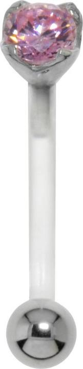 Immagine prodotto Bijouteria Piercing ventre (Bioplastica, Acciaio chirurgico 316L, Argento 925, Zirconia)