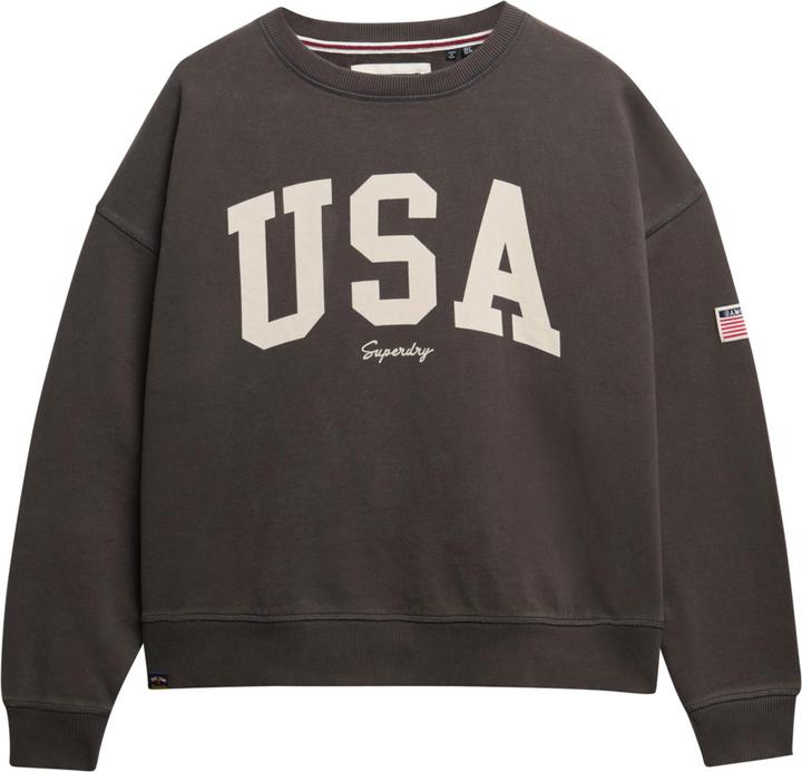 Actual product image Superdry Ath Ess Relaxed Crew (10)
