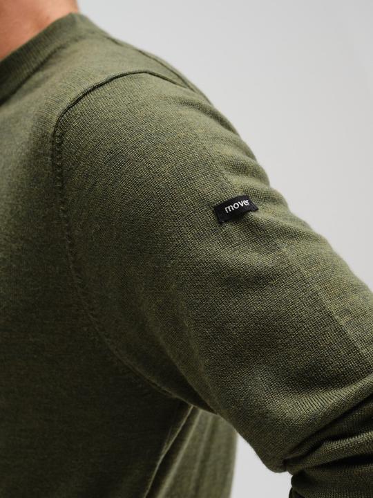 Actual product image Mover Plastic Free Sportswear Light Merino Crewneck (S)