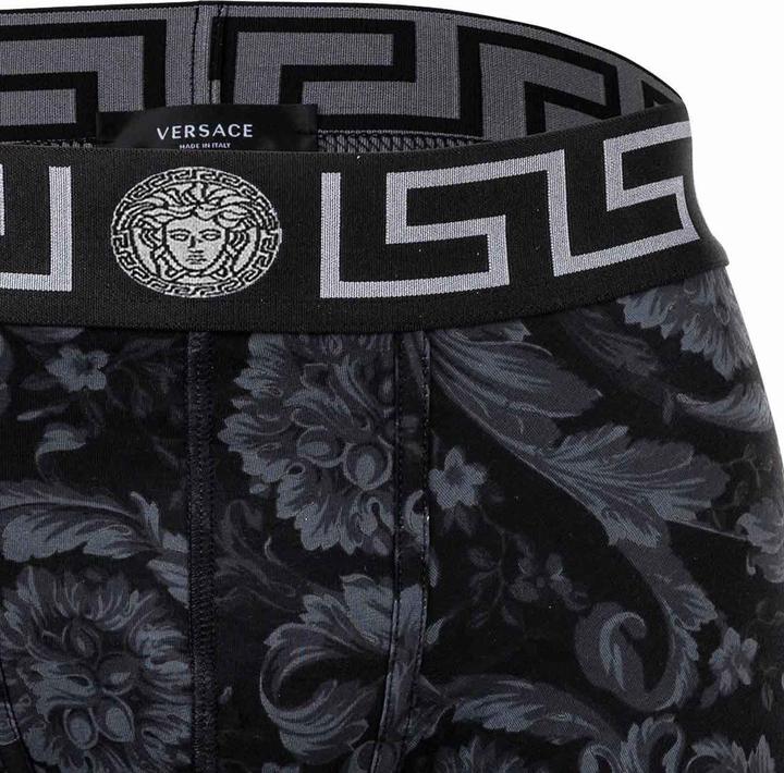 Image du produit Versace Trunk Stretch Organic Jersey Barocco Ss92 All Over - New Logo (S, Une unité par pack)