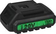 Image du produit ProPlus Clé à chocs sur batterie 1/2"20V + 4 douilles (Fonctionnement sur batterie)