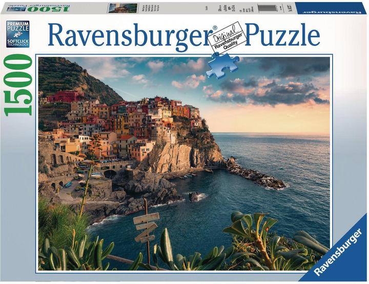 Actual product image Ravensburger View of Cinque Terre (1500 pieces)