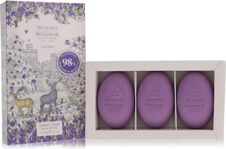 Immagine prodotto Woods Of Windsor Lavanda di Fine English Soap 3 x 60 g (Sapone duro)