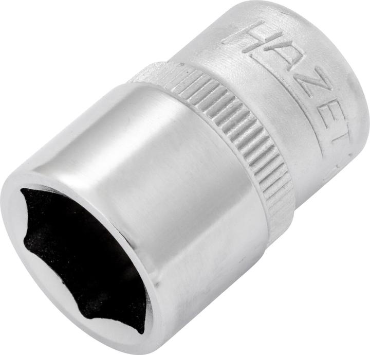 Productafbeelding HAZET Dop ∙ zeskant 850-12 ∙ Vierkant, hol 6,3 mm (1/4 inch) ∙ Buitenzeskant trekprofiel... (12 mm)