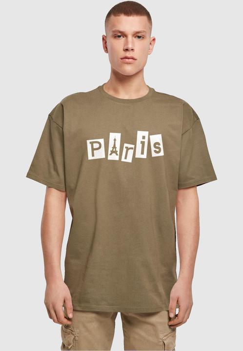 Actual product image Merchcode Paris X Heavy Oversize Tee-BY102 - 112501 (S)