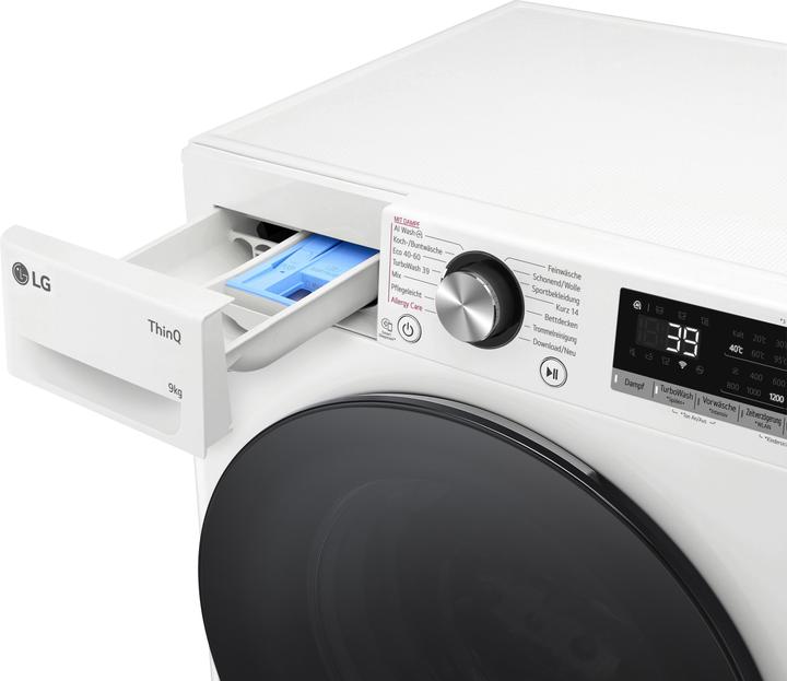 Actual product image LG F2V7SLIM9 (9 kg, Left)