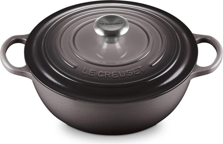Image du produit Le Creuset Cocotte LA MARMITE SIGNATURE gris foncé (Cocotte + faitout, Fonte, Émail)