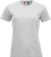 Clique Damen T-Shirt Classic-T 029361, Baumwolle, asche, Grösse S (S)