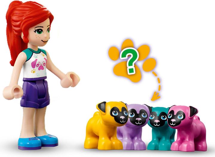 Actual product image LEGO Mia's Pug Cube (41664, LEGO Friends)