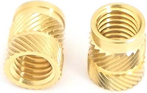 Immagine prodotto Rs Pro Inserto filettato in ottone, M5 x 9,5mm, flangia Ø 7,1m (M5)
