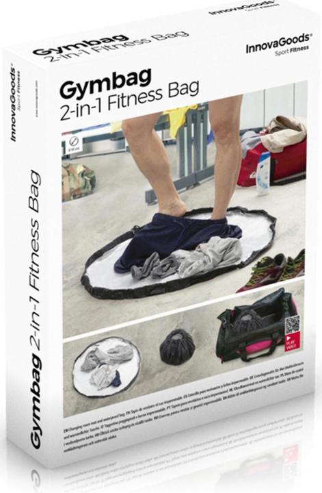 Immagine prodotto InnovaGoods Borsa fitness Gymbag 2 in 1