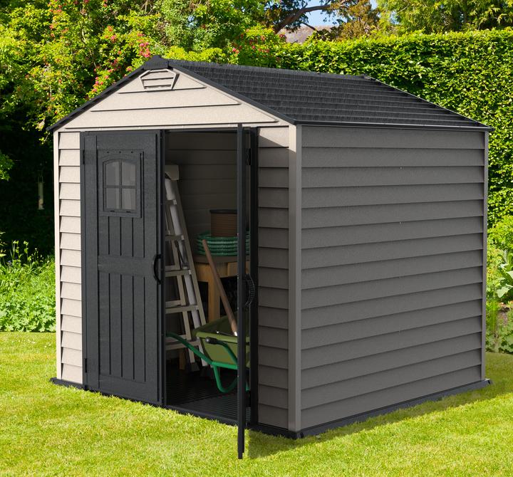 Produktbild Duramax Kunststoff Gerätehaus 210x210 Gartenhaus