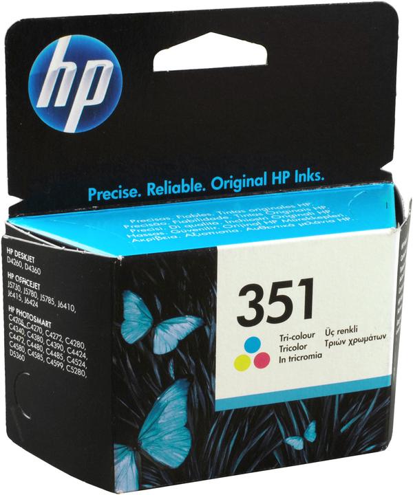 Actual product image HP 351 (M, C, Y)