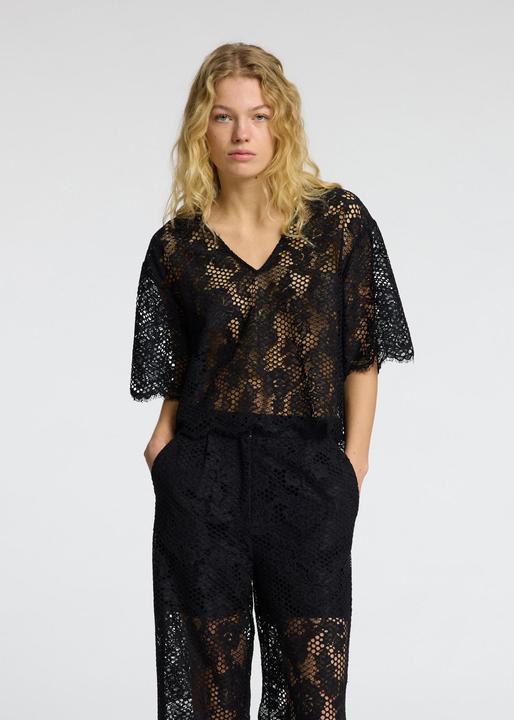 Immagine prodotto Selected Femme Top in pizzo con vestibilità cropped (38)