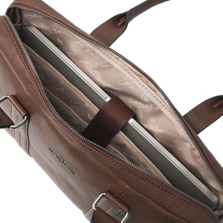 Immagine prodotto Castelijn & Beerens & Beerens - Linee Mirjam Schoudertas 15,6 RFID | donkerbruin -
