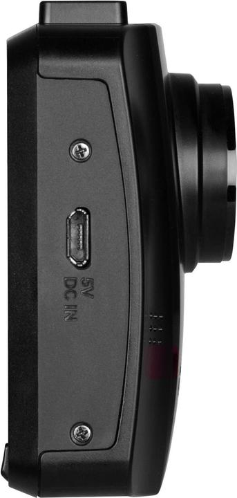 Actual product image Transcend Dashcam - DrivePro 110 - 64GB (suction cup mount) (Rechargeable battery, Built-in display, Night vision, Accelerometer, Built-in microphone, WQXGA)